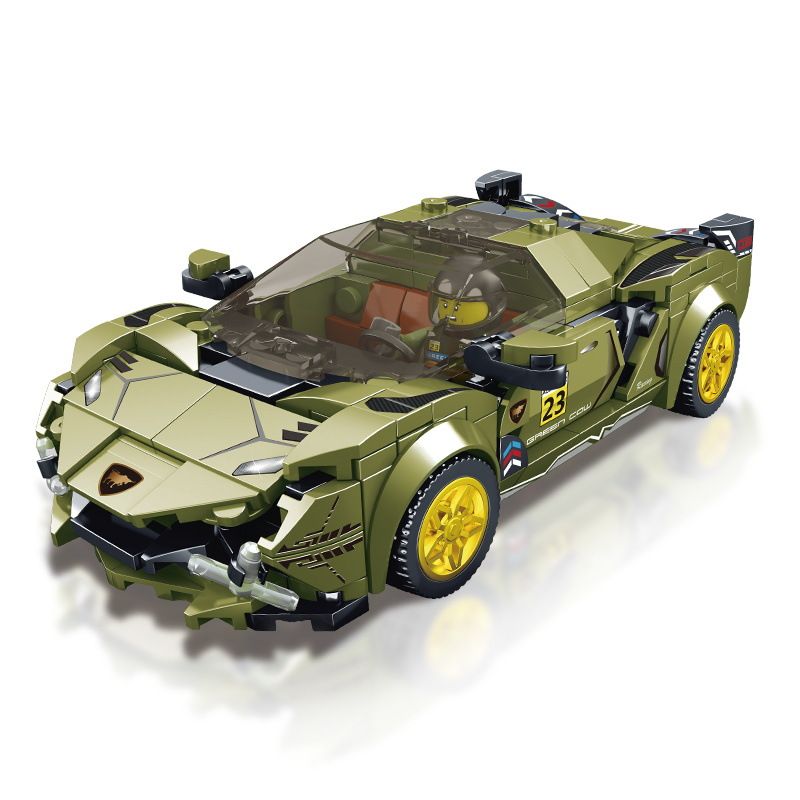 YIMU 77012 BRUCCO BLK-068 RC-168 MouldKing 27003 Mould King 27003 STEEL WILL PLAY Y103 non  SIÊU XE LAMBORGHINI bộ đồ chơi xếp lắp ráp ghép mô hình  LINBAOGINNI SIAN Kỹ Thuật Công Nghệ Cao Mô Hình Phương Tiện 333 khối