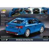 COBI 24343 24342 non  SKODA OCTAVIA RS tỷ lệ 1:12 bộ đồ chơi xếp lắp ráp ghép mô hình Model Team ŠKODA OCTAVIA RS Mô Hình Hiện Đại 2405 khối