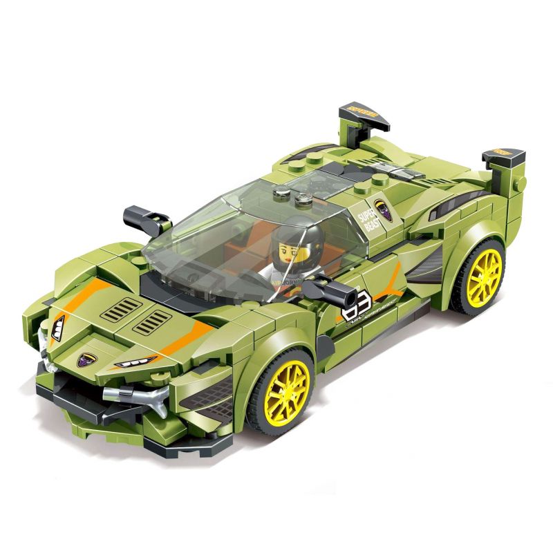 YIMU 77012 BRUCCO BLK-068 RC-168 MouldKing 27003 Mould King 27003 STEEL WILL PLAY Y103 non  SIÊU XE LAMBORGHINI bộ đồ chơi xếp lắp ráp ghép mô hình  LINBAOGINNI SIAN Kỹ Thuật Công Nghệ Cao Mô Hình Phương Tiện 333 khối