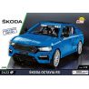 COBI 24343 24342 non  SKODA OCTAVIA RS tỷ lệ 1:12 bộ đồ chơi xếp lắp ráp ghép mô hình Model Team ŠKODA OCTAVIA RS Mô Hình Hiện Đại 2405 khối