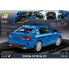 COBI 24343 24342 non  SKODA OCTAVIA RS tỷ lệ 1:12 bộ đồ chơi xếp lắp ráp ghép mô hình Model Team ŠKODA OCTAVIA RS Mô Hình Hiện Đại 2405 khối