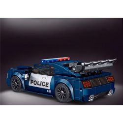 MouldKing 27002 Mould King 27002 non  XE CẢNH SÁT CHẶN ĐƯỜNG bộ đồ chơi xếp lắp ráp ghép mô hình  Kỹ Thuật Công Nghệ Cao Mô Hình Phương Tiện 356 khối