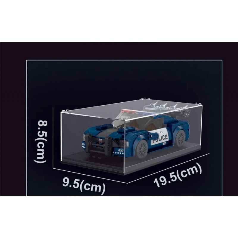 MouldKing 27002 Mould King 27002 non  XE CẢNH SÁT CHẶN ĐƯỜNG bộ đồ chơi xếp lắp ráp ghép mô hình  Kỹ Thuật Công Nghệ Cao Mô Hình Phương Tiện 356 khối