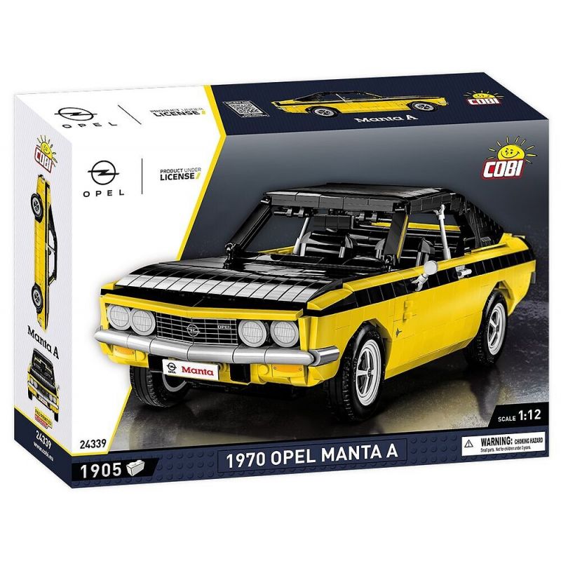 COBI 24339 24338 24349 non  OPEL MANTA 1970 tỷ lệ 1:12 bộ đồ chơi xếp lắp ráp ghép mô hình Model Team Mô Hình Hiện Đại 1905 khối