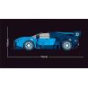 MouldKing 27001 Mould King 27001 non  BUGATTIVISION GT bộ đồ chơi xếp lắp ráp ghép mô hình  BUGATTI VISION GT Kỹ Thuật Công Nghệ Cao Mô Hình Phương Tiện 336 khối