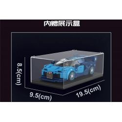 MouldKing 27001 Mould King 27001 non  BUGATTIVISION GT bộ đồ chơi xếp lắp ráp ghép mô hình  BUGATTI VISION GT Kỹ Thuật Công Nghệ Cao Mô Hình Phương Tiện 336 khối