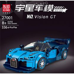 MouldKing 27001 Mould King 27001 non  BUGATTIVISION GT bộ đồ chơi xếp lắp ráp ghép mô hình  BUGATTI VISION GT Kỹ Thuật Công Nghệ Cao Mô Hình Phương Tiện 336 khối