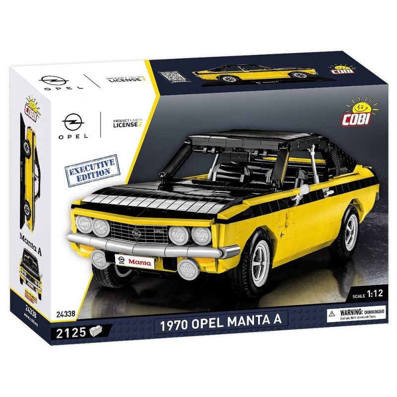 COBI 24339 24338 24349 non  OPEL MANTA 1970 tỷ lệ 1:12 bộ đồ chơi xếp lắp ráp ghép mô hình Model Team Mô Hình Hiện Đại 1905 khối