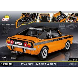 COBI 24339 24338 24349 non  OPEL MANTA 1970 tỷ lệ 1:12 bộ đồ chơi xếp lắp ráp ghép mô hình Model Team Mô Hình Hiện Đại 1905 khối
