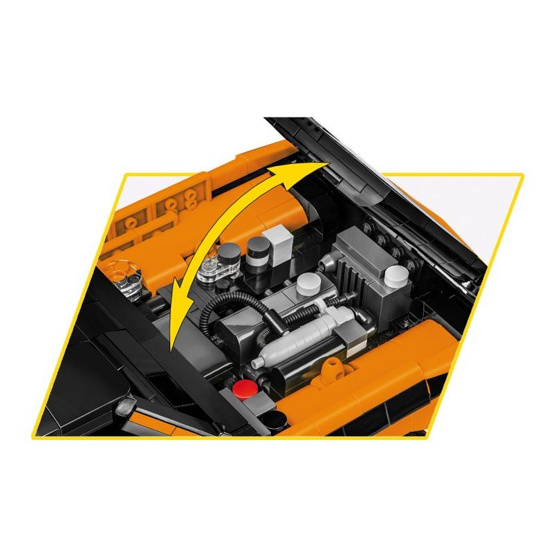 COBI 24339 24338 24349 non  OPEL MANTA 1970 tỷ lệ 1:12 bộ đồ chơi xếp lắp ráp ghép mô hình Model Team Mô Hình Hiện Đại 1905 khối