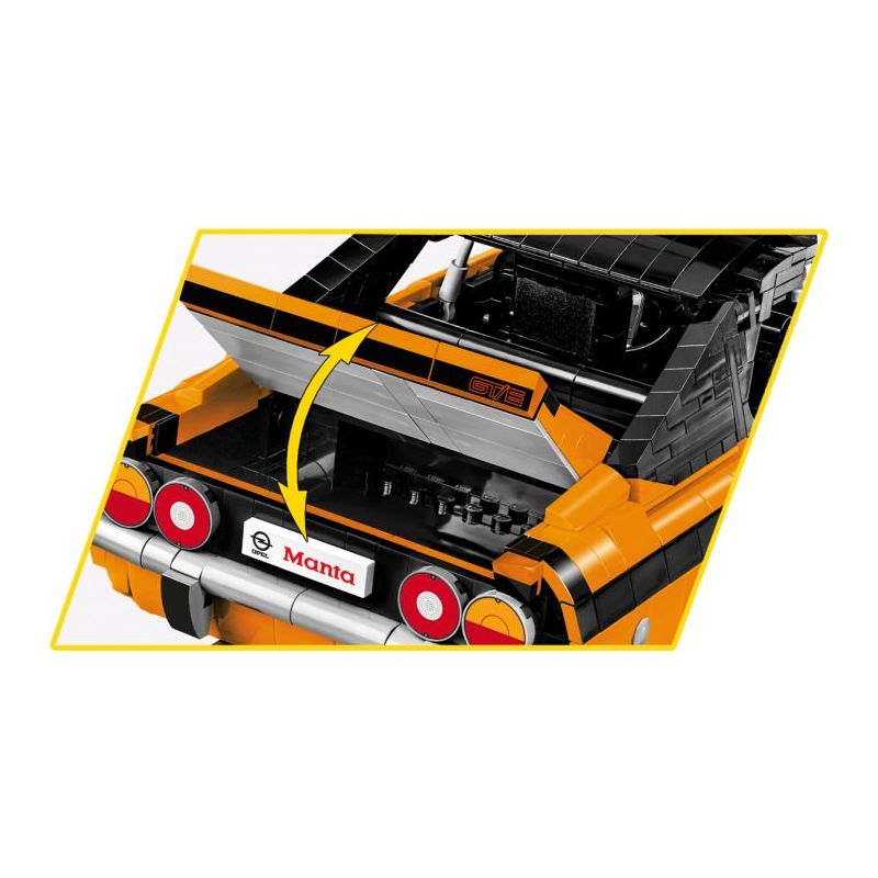 COBI 24339 24338 24349 non  OPEL MANTA 1970 tỷ lệ 1:12 bộ đồ chơi xếp lắp ráp ghép mô hình Model Team Mô Hình Hiện Đại 1905 khối