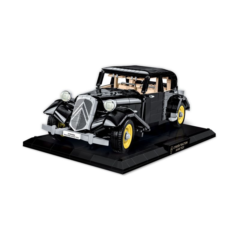 COBI 24336 non Lego CITROËN LỰC KÉO AVANT 11CV 1938 tỷ lệ 1:12 bộ đồ chơi xếp lắp ráp ghép mô hình Model Team CITROEN TRACTION AVANT 11CV 1938 Mô Hình Hiện Đại 2120 khối