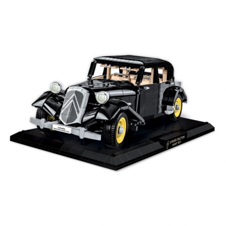 COBI 24336 non  CITROËN LỰC KÉO AVANT 11CV 1938 tỷ lệ 1:12 bộ đồ chơi xếp lắp ráp ghép mô hình Model Team CITROEN TRACTION AVANT 11CV 1938 Mô Hình Hiện Đại 2120 khối