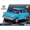 COBI 24330 24331 non  TRABANT 601 S DELUXE tỷ lệ 1:12 bộ đồ chơi xếp lắp ráp ghép mô hình Model Team Mô Hình Hiện Đại 1420 khối
