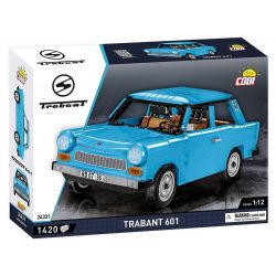 COBI 24330 24331 non  TRABANT 601 S DELUXE tỷ lệ 1:12 bộ đồ chơi xếp lắp ráp ghép mô hình Model Team Mô Hình Hiện Đại 1420 khối
