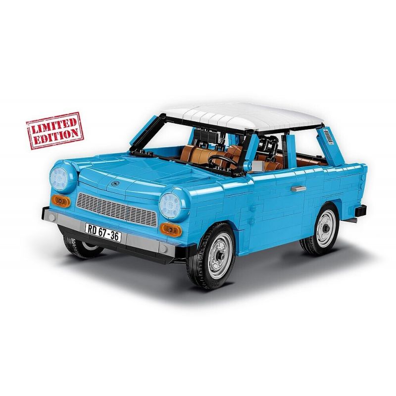 COBI 24330 24331 non  TRABANT 601 S DELUXE tỷ lệ 1:12 bộ đồ chơi xếp lắp ráp ghép mô hình Model Team Mô Hình Hiện Đại 1420 khối
