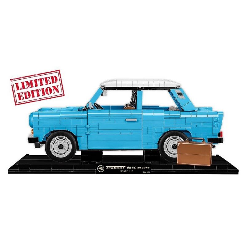 COBI 24330 24331 non  TRABANT 601 S DELUXE tỷ lệ 1:12 bộ đồ chơi xếp lắp ráp ghép mô hình Model Team Mô Hình Hiện Đại 1420 khối