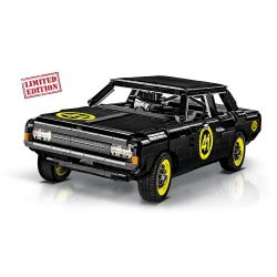 COBI 24333 24332 non  欧宝 RECORD BLACK WIDOW tỷ lệ 1:12 bộ đồ chơi xếp lắp ráp ghép mô hình Model Team OPEL REKORD C SCHWARZE WITWE Mô Hình Hiện Đại 2078 khối