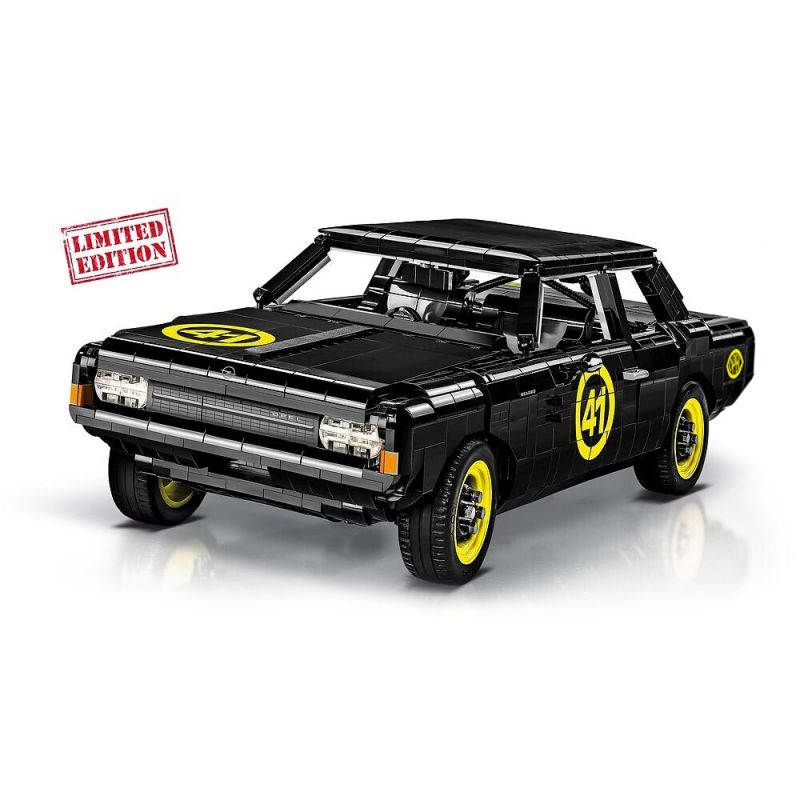 COBI 24333 24332 non  欧宝 RECORD BLACK WIDOW tỷ lệ 1:12 bộ đồ chơi xếp lắp ráp ghép mô hình Model Team OPEL REKORD C SCHWARZE WITWE Mô Hình Hiện Đại 2078 khối