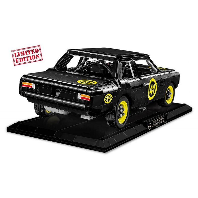 COBI 24333 24332 non  欧宝 RECORD BLACK WIDOW tỷ lệ 1:12 bộ đồ chơi xếp lắp ráp ghép mô hình Model Team OPEL REKORD C SCHWARZE WITWE Mô Hình Hiện Đại 2078 khối