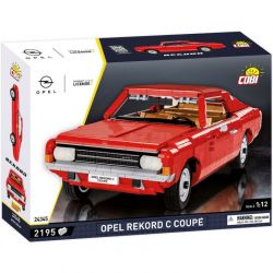 COBI 24344 24345 non  OPEL REKORD C COUPE tỷ lệ 1:12 bộ đồ chơi xếp lắp ráp ghép mô hình Model Team Mô Hình Hiện Đại 2195 khối
