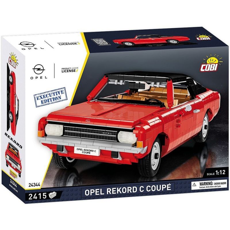 COBI 24344 24345 non  OPEL REKORD C COUPE tỷ lệ 1:12 bộ đồ chơi xếp lắp ráp ghép mô hình Model Team Mô Hình Hiện Đại 2195 khối