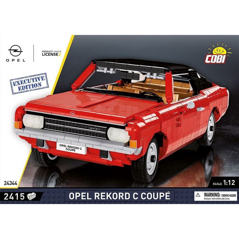 COBI 24344 24345 non  OPEL REKORD C COUPE tỷ lệ 1:12 bộ đồ chơi xếp lắp ráp ghép mô hình Model Team Mô Hình Hiện Đại 2195 khối
