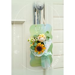 WEKKI 517202 non  HUAYU CHO BẠN ÁNH NẮNG bộ đồ chơi xếp lắp ráp ghép mô hình Flowers FLOWERS FOR YOU Hoa