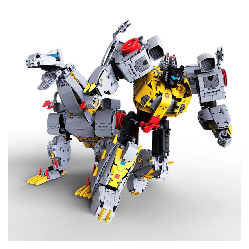 XIAOMI MITU MI ONEBOT OBWZT01HZB-2 OBWZT012 01HZB-2 non Lego KHỦNG LONG CƠ KHÍ GRIMLOCK bộ đồ chơi xếp lắp ráp ghép mô hình Transformers Robot Đại Chiến Người Máy Biến Hình 2000 khối