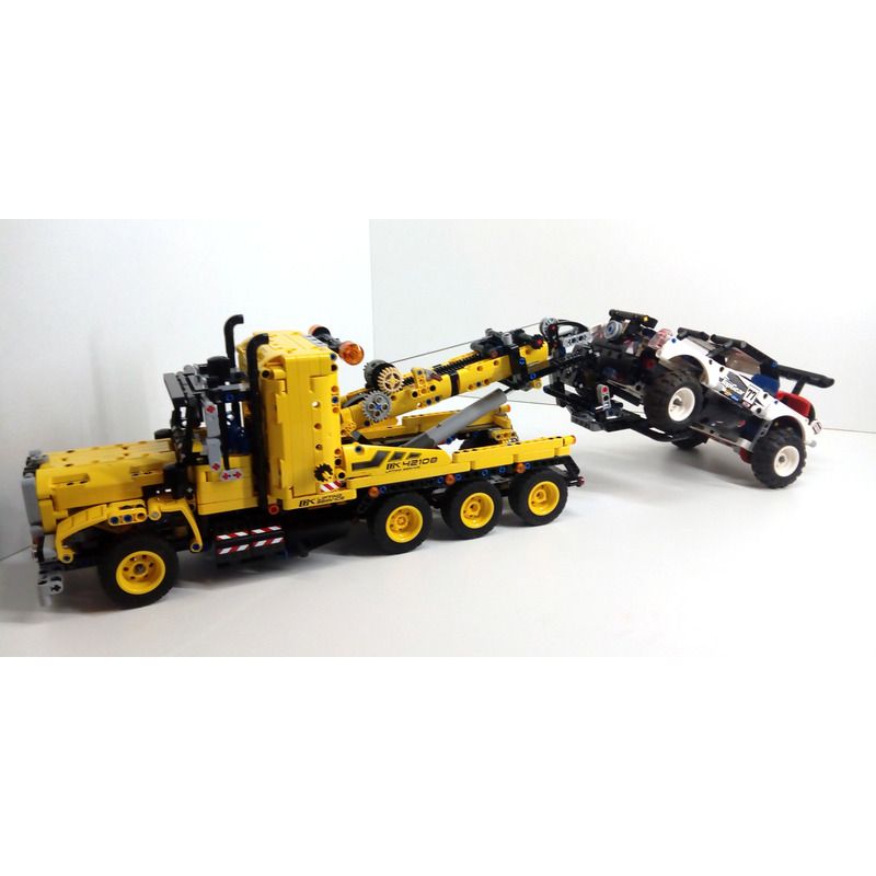 REBRICKABLE MOC-43434 43434 MOC43434 non Lego MÁY KÉO bộ đồ chơi xếp lắp ráp ghép mô hình Technic AMERICAN TOW TRUCK Kỹ Thuật Công Nghệ Cao Mô Hình Phương Tiện 1171 khối