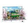 VIGGI 506000 non  XE LỬA KAMAKURA bộ đồ chơi xếp lắp ráp ghép mô hình Seasonal Mùa Lễ Hội 1921 khối