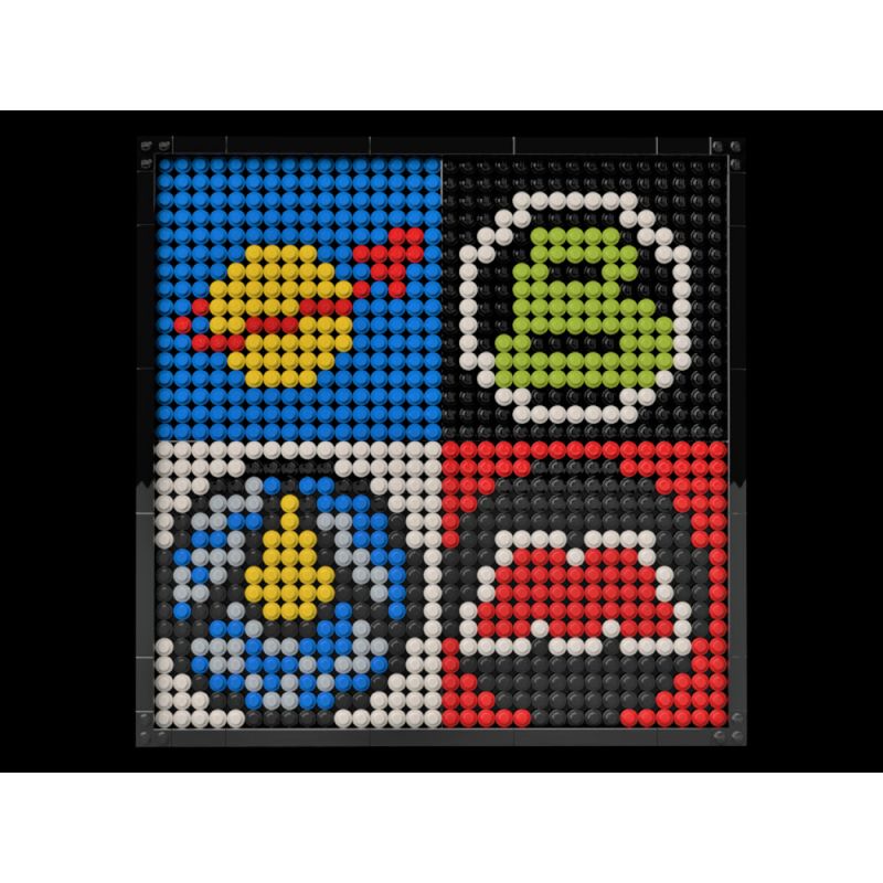 REBRICKABLE MOC-51179 51179 MOC51179 non Lego NGHỆ THUẬT LEGO KHÔNG GIAN CỔ ĐIỂN bộ đồ chơi xếp lắp ráp ghép mô hình Classic LEGO SPACE 1128 khối
