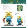 KEEPPLEY K10135 10135 non  CHƠI ĐẤT NƯỚC CHEN LONG - bộ đồ chơi xếp lắp ráp ghép mô hình Brickheadz Nhân Vật Đầu To