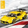 ACHKO 50011 IBLOCK PL-921-298 921-298 PL921-298 REBRICKABLE MOC non  LAMBORGHINI HURACAN EVO. bộ đồ chơi xếp lắp ráp ghép mô hình  LAMBORGHINI HURACAN EVO 8STUD WIDE SPEED CHAMPIONS SIZE Kỹ Thuật Công Nghệ Cao Mô Hình Phương Tiện 382 khối
