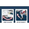 JUHANG TECHNOLOGY 88018 REOBRIX 33032 non  MÁY BAY TIÊM KÍCH F-14 TOMCAT bộ đồ chơi xếp lắp ráp ghép mô hình Military Army F-14 FIGHTER TOMCAT Quân Sự Bộ Đội 1600 khối
