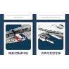 JUHANG TECHNOLOGY 88018 REOBRIX 33032 non  MÁY BAY TIÊM KÍCH F-14 TOMCAT bộ đồ chơi xếp lắp ráp ghép mô hình Military Army F-14 FIGHTER TOMCAT Quân Sự Bộ Đội 1600 khối