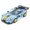 ACHKO 50008 YIMU 77010 GAOMISI T1013 1013 REBRICKABLE MOC-47766 47766 MOC47766 non  PORSCHE 911 TURBO bộ đồ chơi xếp lắp ráp ghép mô hình Racers Đua Tốc Độ 317 khối