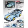 ACHKO 50008 YIMU 77010 GAOMISI T1013 1013 REBRICKABLE MOC-47766 47766 MOC47766 non  PORSCHE 911 TURBO bộ đồ chơi xếp lắp ráp ghép mô hình Racers Đua Tốc Độ 317 khối