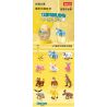 SLUBAN M38-B0968 B0968 0968 M38B0968 38-B0968 non  HỘP MÙ MAMMAL SERIES 12 FIT PET DOGS NGỰA NHỎ bộ đồ chơi xếp lắp ráp ghép mô hình Creator QBRICKS EGG Sáng Tạo