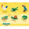 SLUBAN M38-B0969 B0969 0969 M38B0969 38-B0969 non  BLIND BOX OVIBAN ĐỘNG VẬT SERIES 6 CHAMELEONS ĐẦY MÀU SẮC KẾT HỢP FIT PHOENIX BIRDS bộ đồ chơi xếp lắp ráp ghép mô hình Creator QBRICKS EGG Sáng Tạo