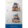 REOBRIX 66007 non  CỬA HÀNG ĐỒ CÂU CÁ bộ đồ chơi xếp lắp ráp ghép mô hình Medieval Castle FISHING STORE Chiến Tranh Trung Cổ 2450 khối