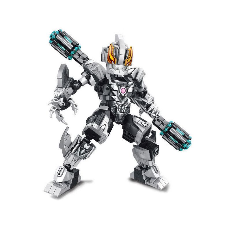 SEMBO 108688 non  KẺ THÙ CỰC ĐOAN bộ đồ chơi xếp lắp ráp ghép mô hình Ultraman ULTRAMAN HEROES Vệ Binh Vũ Trụ Siêu Nhân Điện Quang 542 khối