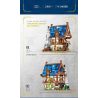 REOBRIX 66005 non  CỬA HÀNG THỢ RÈN THỜI TRUNG CỔ bộ đồ chơi xếp lắp ráp ghép mô hình Medieval Castle MEDIEVAL BLACKSMITH Chiến Tranh Trung Cổ 2366 khối