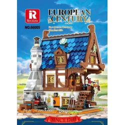 REOBRIX 66005 non  CỬA HÀNG THỢ RÈN THỜI TRUNG CỔ bộ đồ chơi xếp lắp ráp ghép mô hình Medieval Castle MEDIEVAL BLACKSMITH Chiến Tranh Trung Cổ 2366 khối