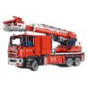 TA GAOLE T4008 4008 non  XE PHUN NƯỚC 1:10 tỷ lệ 1:10 bộ đồ chơi xếp lắp ráp ghép mô hình  FIRE ENGINEERING Kỹ Thuật Công Nghệ Cao Mô Hình Phương Tiện 4629 khối