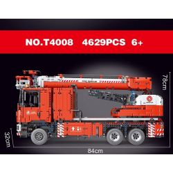 TA GAOLE T4008 4008 non  XE PHUN NƯỚC 1:10 tỷ lệ 1:10 bộ đồ chơi xếp lắp ráp ghép mô hình  FIRE ENGINEERING Kỹ Thuật Công Nghệ Cao Mô Hình Phương Tiện 4629 khối