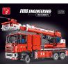 TA GAOLE T4008 4008 non  XE PHUN NƯỚC 1:10 tỷ lệ 1:10 bộ đồ chơi xếp lắp ráp ghép mô hình  FIRE ENGINEERING Kỹ Thuật Công Nghệ Cao Mô Hình Phương Tiện 4629 khối