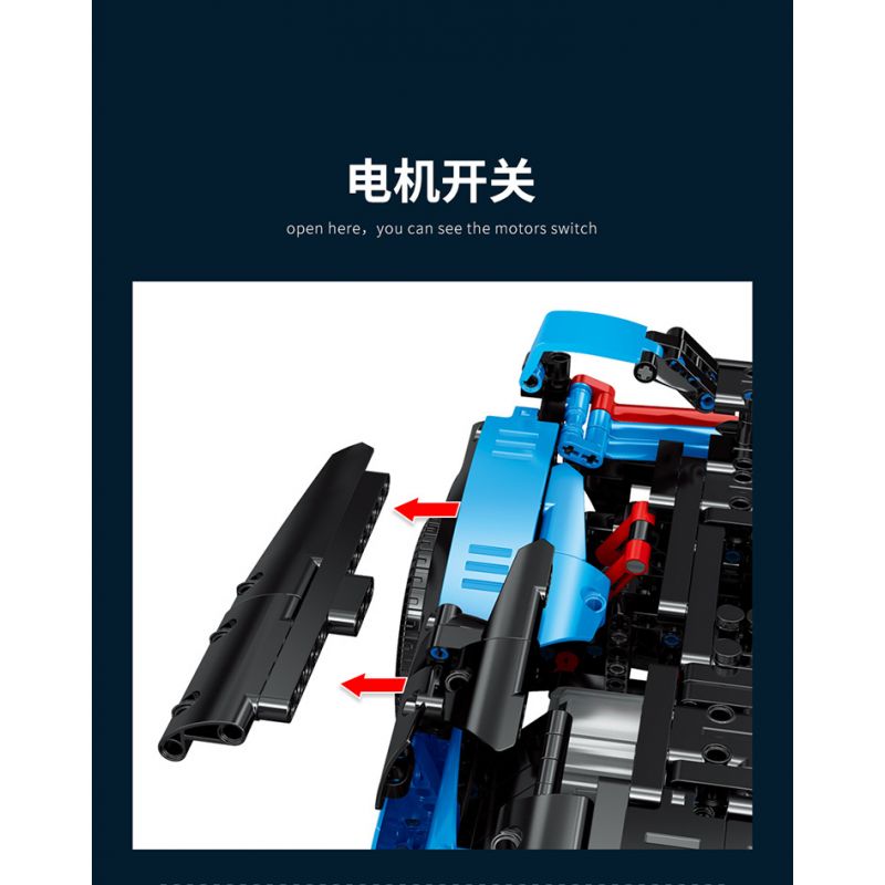 MOYU BLOCK MY88008 88008 non  SAO CỨU HỎA BUGATTI. bộ đồ chơi xếp lắp ráp ghép mô hình  BUGATTI BOLIDE Kỹ Thuật Công Nghệ Cao Mô Hình Phương Tiện 3101 khối