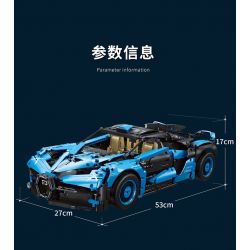 MOYU BLOCK MY88008 88008 non  SAO CỨU HỎA BUGATTI. bộ đồ chơi xếp lắp ráp ghép mô hình  BUGATTI BOLIDE Kỹ Thuật Công Nghệ Cao Mô Hình Phương Tiện 3101 khối