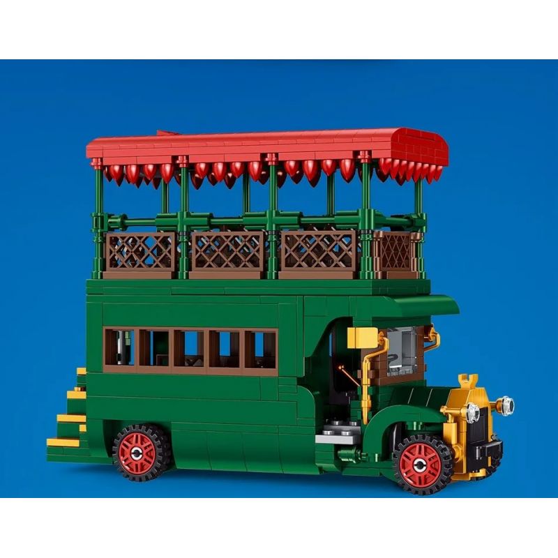 MouldKing 11001 Mould King 11001 non  YUXING DREAMLAND BƯU ĐIỆN bộ đồ chơi xếp lắp ráp ghép mô hình Disney Princess POST OFFICE Công Chúa 2179 khối